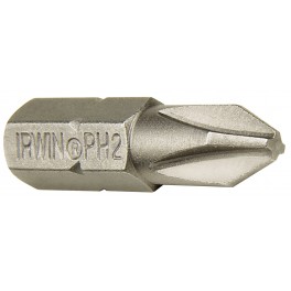 Nástrčný bit 1/4`,  25 mm, PH2, Irwin, IPH2