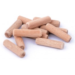 Dřevěné nábytkářské kolíky, 12x50 mm - 500 ks, DRKOL12X50-500