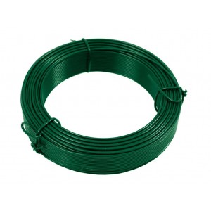 Drát vázací 1,4 mm / 50 m, zelený, PVC, Z42244